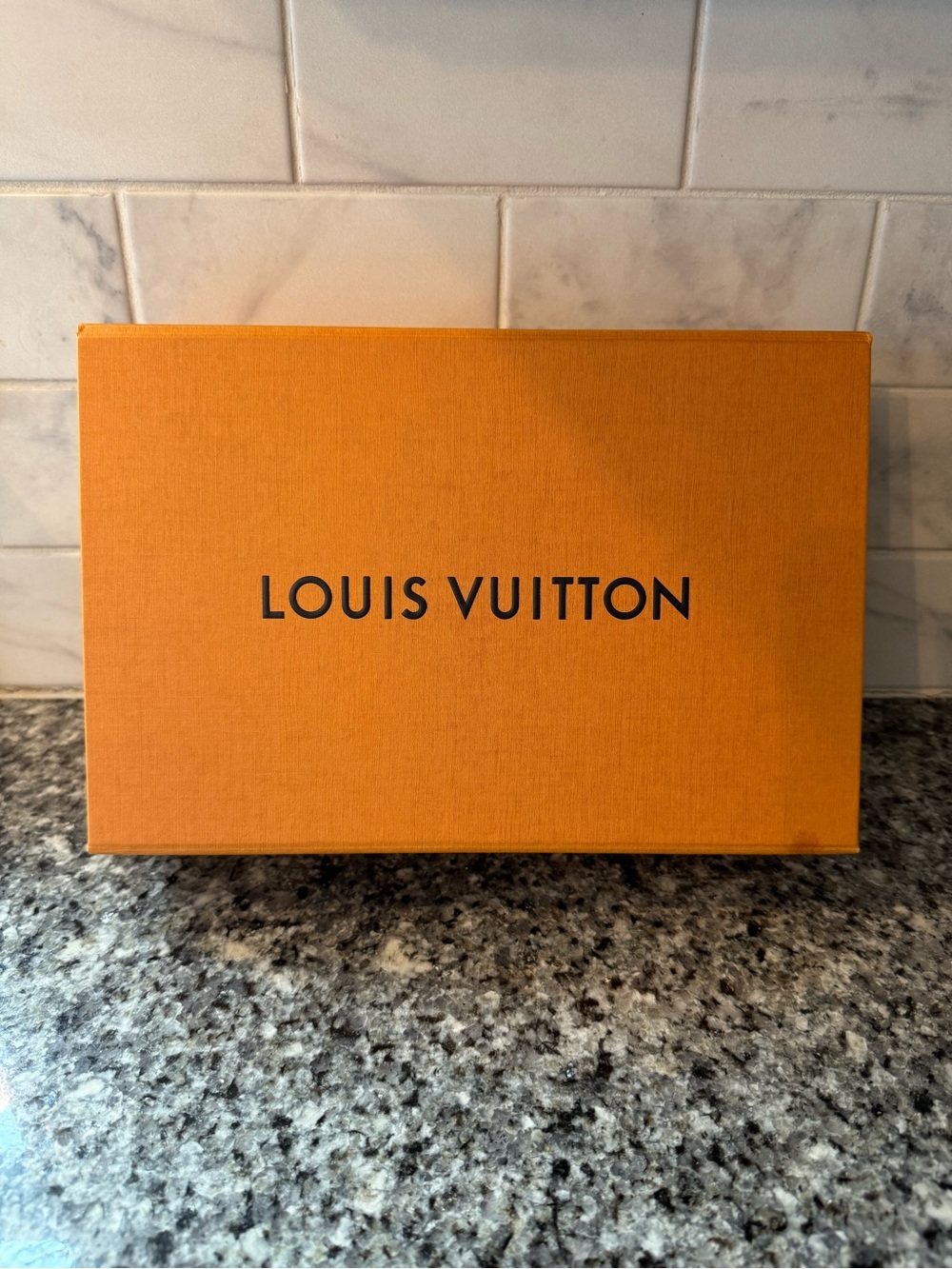 Louis Vuitton Orange Logo Gift Box
